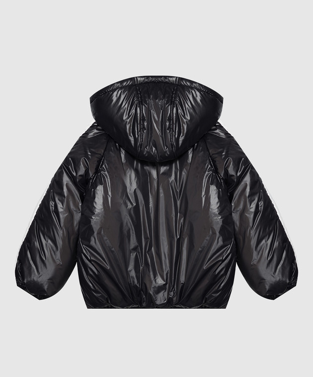 Balmain Детская черная куртка BZ2B40N03711214 изображение 2