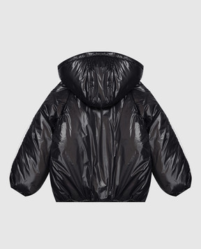 Balmain Детская черная куртка BZ2B40N03711214