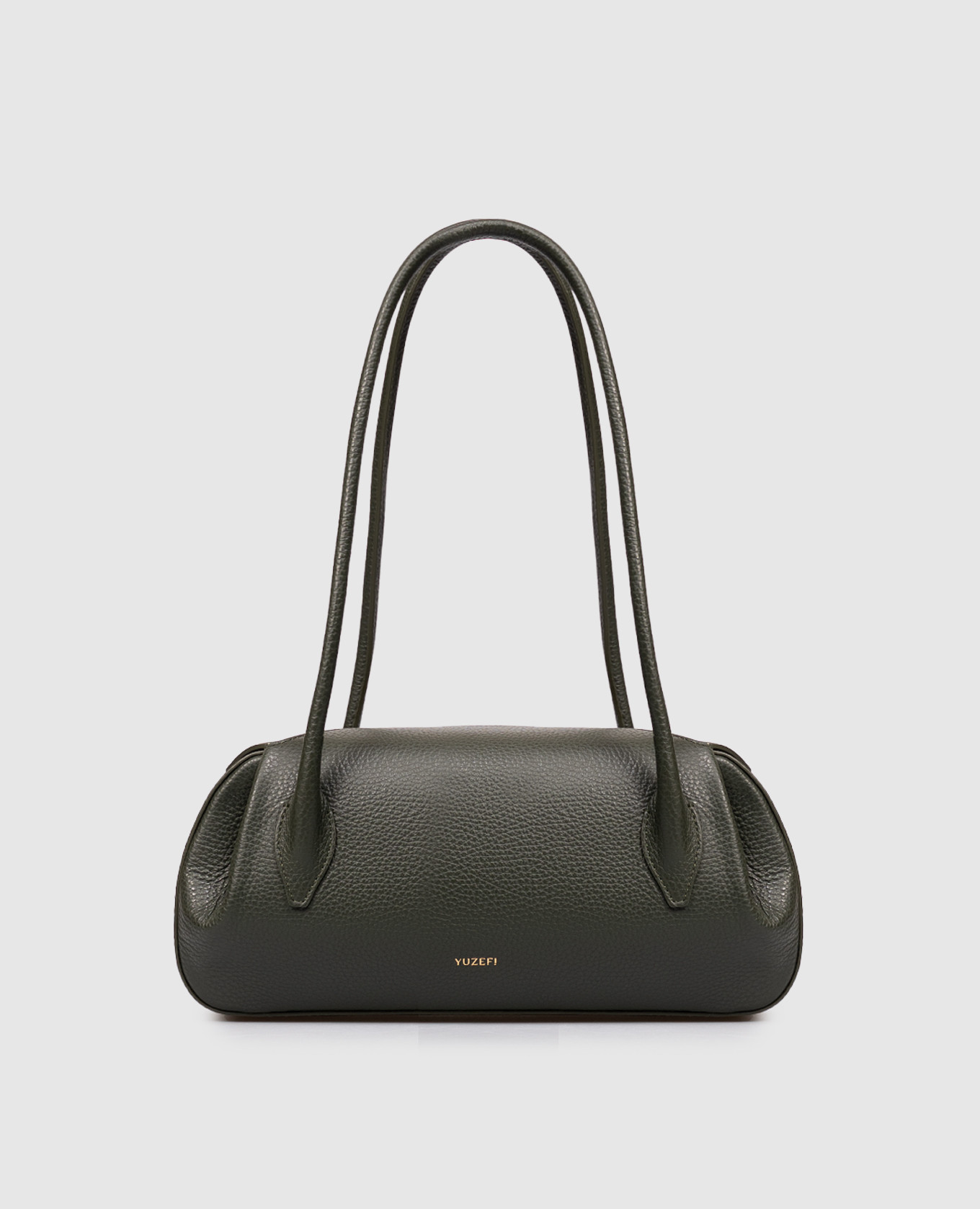 Зеленая кожаная сумка OYSTER