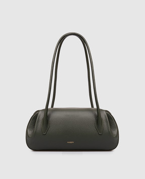 YUZEFI Зеленая кожаная сумка OYSTER OYSTERSHOULDERBAG