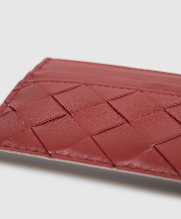 Bottega Veneta Кожаный картхолдер Intrecciato 796324V1G14 изображение 3