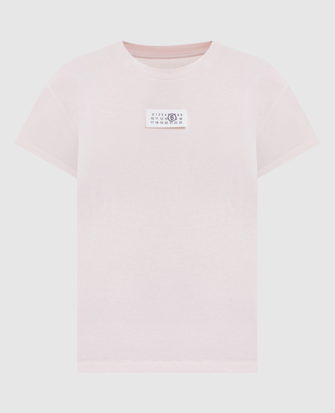 

Розовая футболка с нашивкой эмблемы, Розовый, Футболки