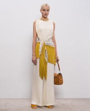 Momoni Бежевые брюки MARAJO MOPA021MO31