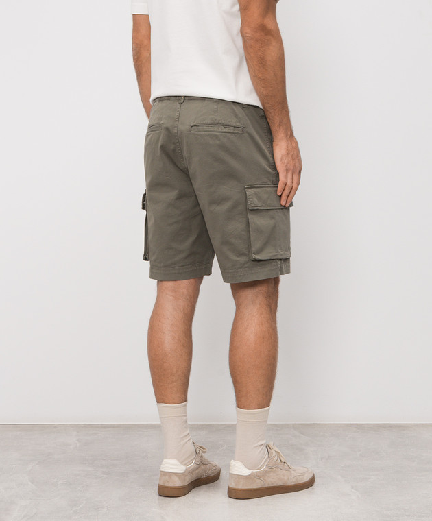 Woolrich Шорти-карго кольору хакі CFWOSH2001MRUT5262 зображення 4