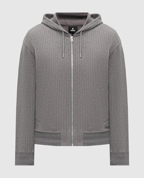 Mackage Сіра спортивна куртка MATEA-K в смужку MATEAK