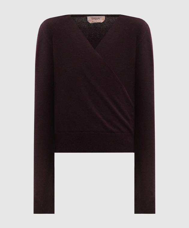 Twinset Коричневий джемпер 262TT3331