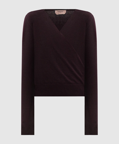 Коричневий джемпер