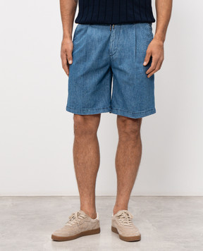 CAPOBIANCO Сині джинсові шорти 20M858RB00