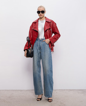 Alexander Wang Сині джинси з ефектом потертості 4DC2264165