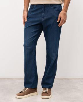 Stefano Ricci Синие джинсы с логотипом M8T61B3120T38BL