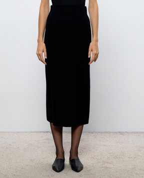 Max Mara Черная юбка SONNI из шерсти MMLSONNI