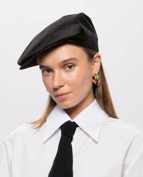 Dolce&Gabbana Чорне кепі з шовком FH473AFUM3R