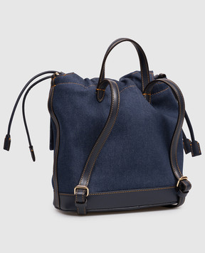 Fendi Синий джинсовый рюкзак 8BZ057AWVF