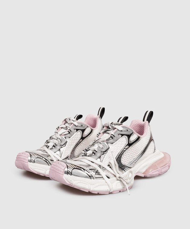 Balenciaga Білі кросівки 3XL з вінтажним 734731W3XGC зображення 2