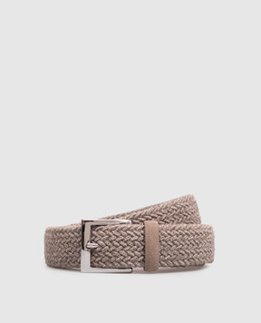 Orciani Бежевый ремень Elast winter U08431EWI