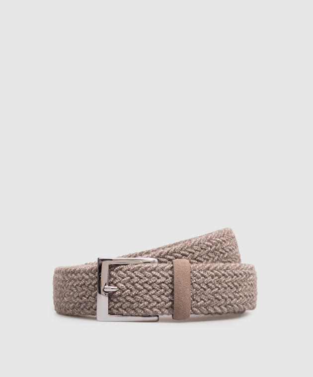 Orciani Бежевый ремень Elast winter U08431EWI