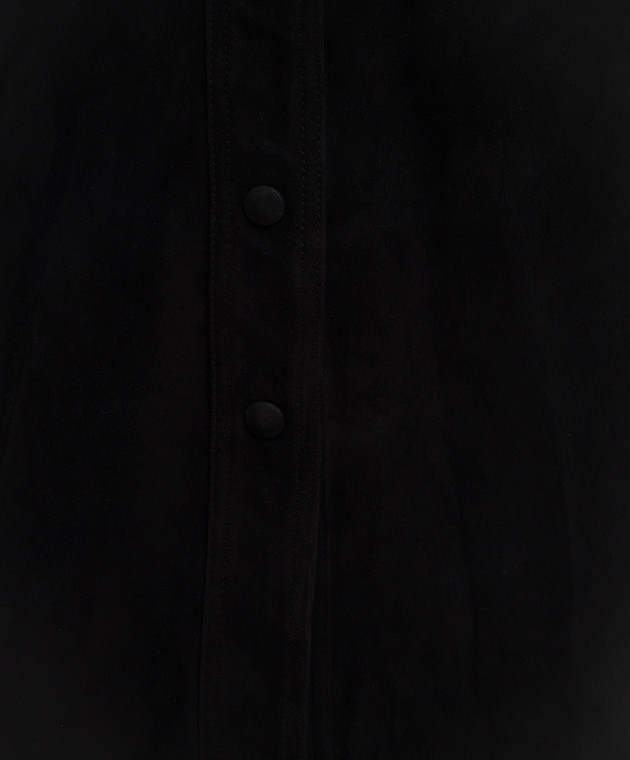 Valentino Чорна замшева спідниця-олівець 8B0NI08AA6Q зображення 5