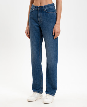 Givenchy Сині джинси з патчем логотипа BW5190517B