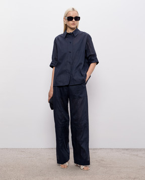 Jil Sander Синя сорочка J01DL0162J45326