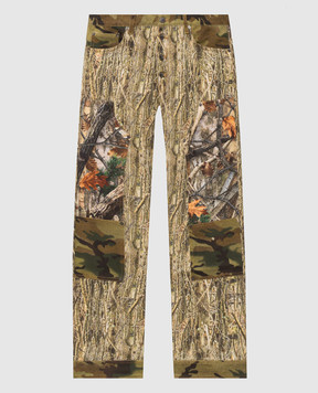 Off-White Джинсы с камуфляжным принтом 44MYA19FF26D002