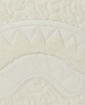 Sprayground Дитячий білий рюкзак SHERPA SHARK 910B8160NSZ