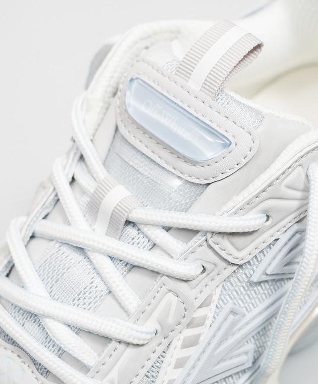Off-White Голубые кроссовки Be Right Back OF05750455 изображение 5