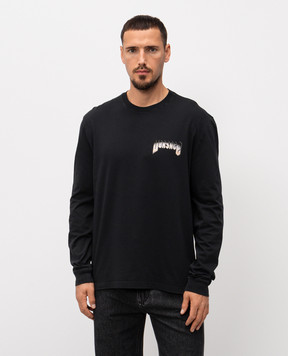 Versace Чорний лонгслів Panther 10220331A15420
