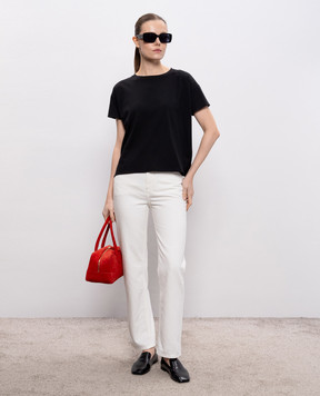 Loulou de Saison Черная футболка BASILUZZO BASILUZZOLDS