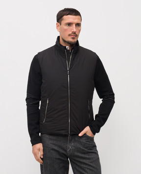 MooRER Чорний жилет Senio SENIOSKT