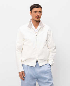 Brunello Cucinelli Куртка кольору айворі MY4196583
