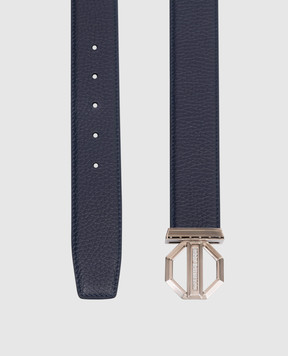 Stefano Ricci Синій шкіряний ремінь N382VDC554P