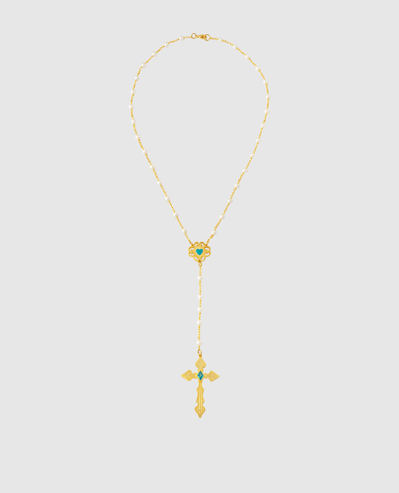 

Золотистое ожерелье Paradiso с подвеской, Золотистый, Ожерелья