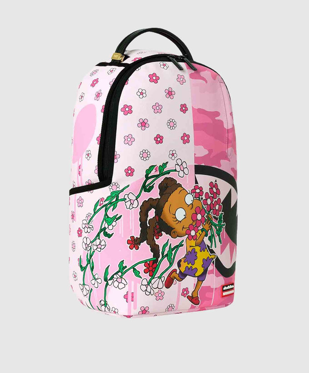 Sprayground Детский розовый рюкзак SUSIE RUGRATS FLOWERS 910B9298NSZ изображение 2
