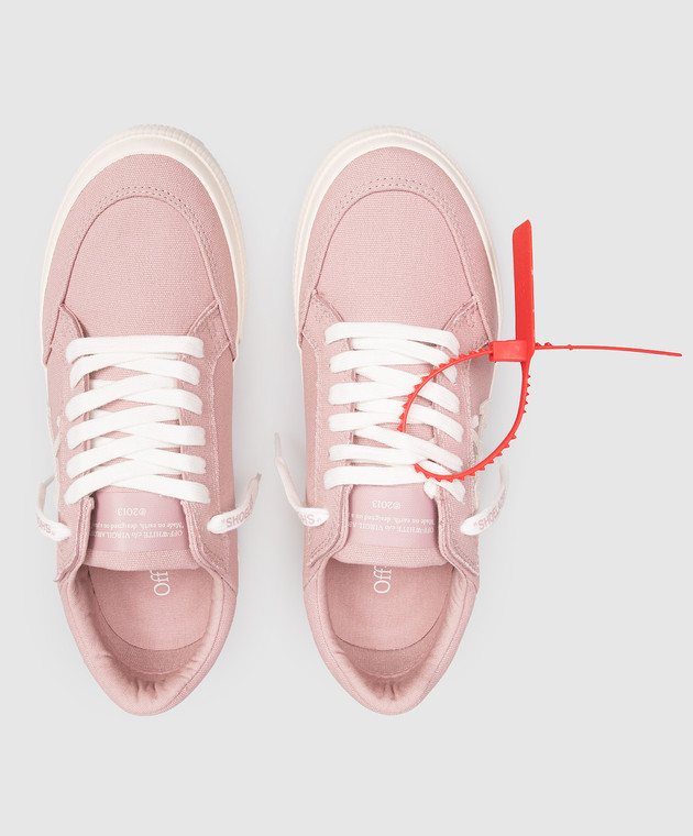 Off-White Розовые кроссовки Vulcanized OWIA288S26FAB001 изображение 4