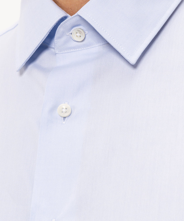 Canali Голубая рубашка GR03299NCL70A1 изображение 5