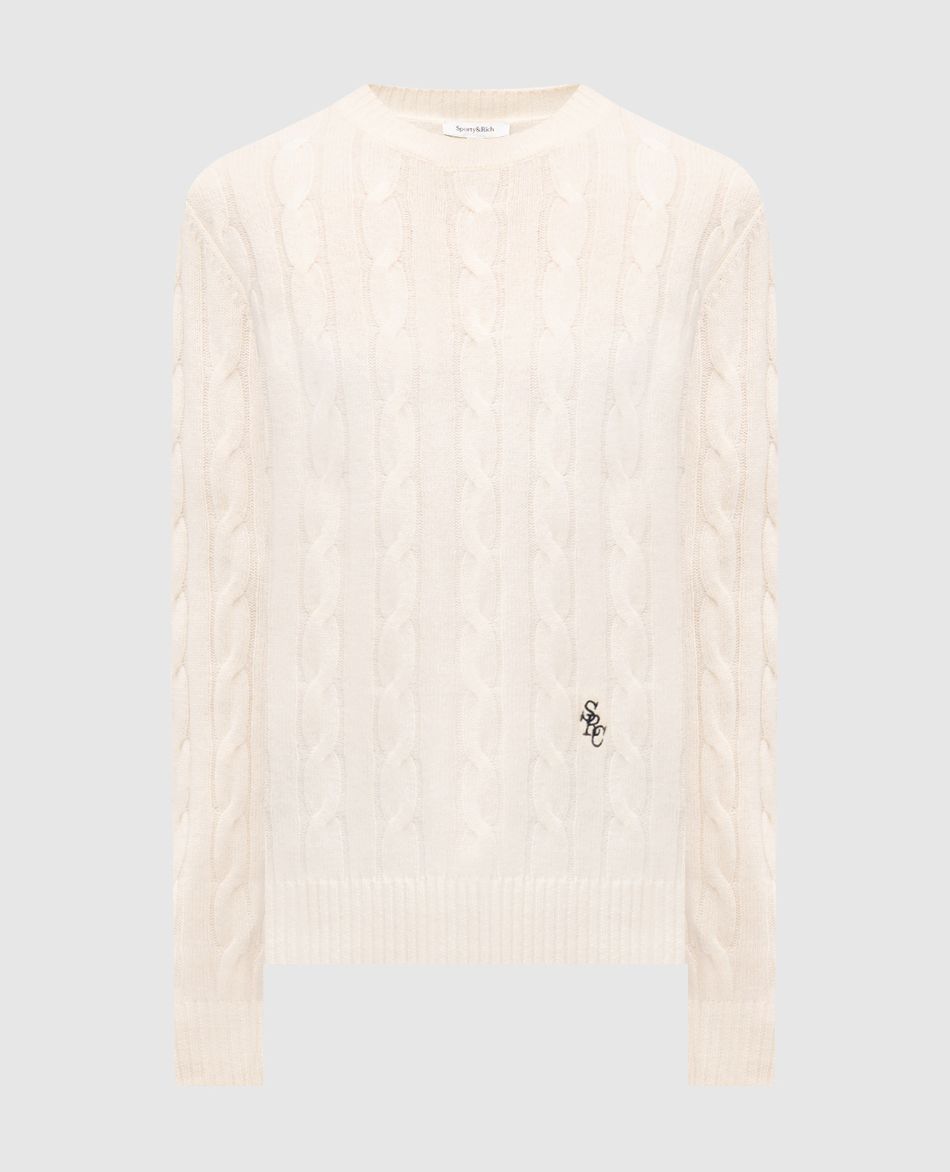 

Белый свитер из кашемира и шерсти, Свитера