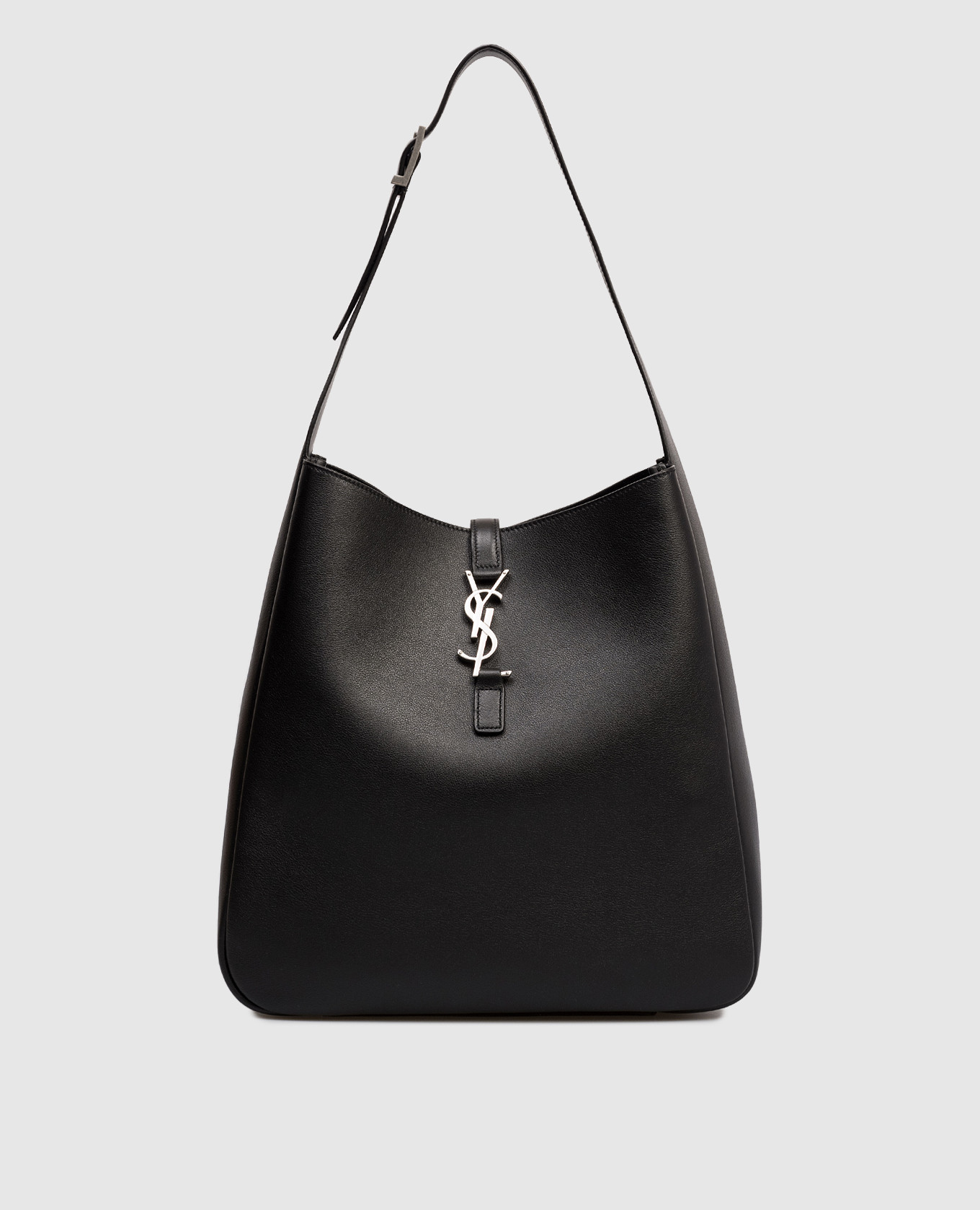 

Черная кожаная сумка LE 5À7, Черный, Сумки на плечо