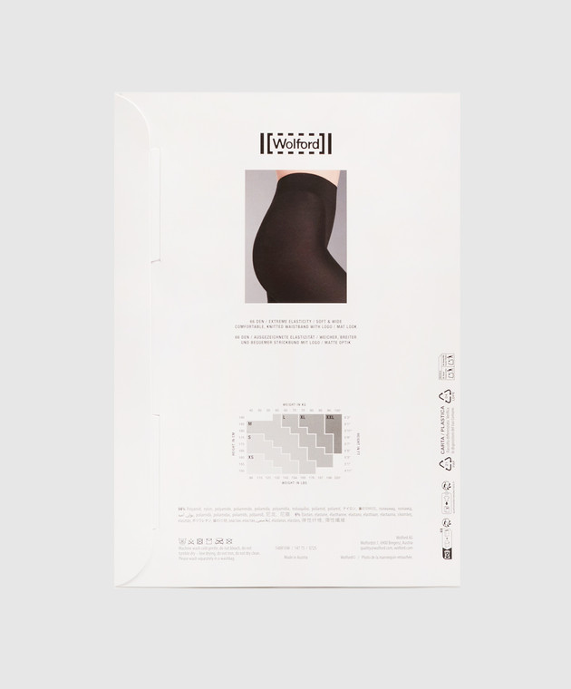 Wolford Синие колготки Velvet De Luxe 66 den 14775 изображение 2