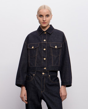 Brunello Cucinelli Синяя джинсовая куртка ML1347672