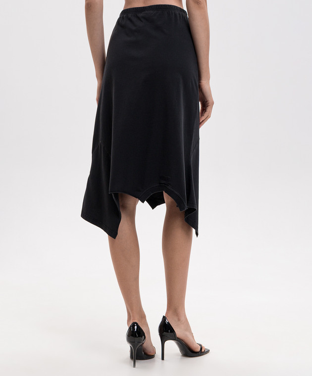 Vetements Черная юбка асимметричного кроя WH27SK167B изображение 4