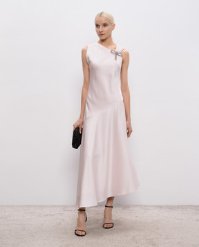 Jil Sander Рожева сукня асиметричного крою J01CT0274J76018