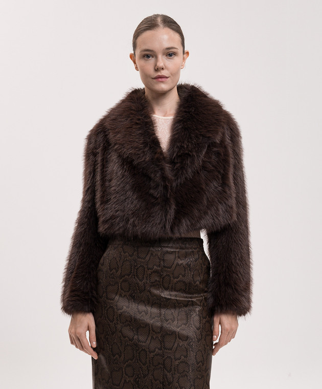 Twinset Коричневая куртка 262TT2030 изображение 3