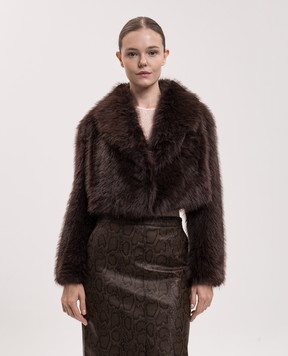 Twinset Коричневая куртка 262TT2030