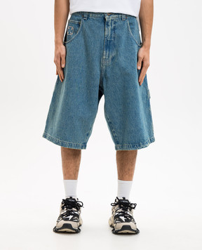 Vetements Блакитні джинсові бермуди ME76DP094N1