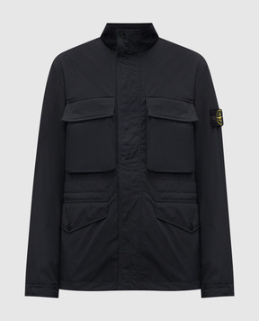 Stone Island Черная куртка с логотипом L1S154100034S0026