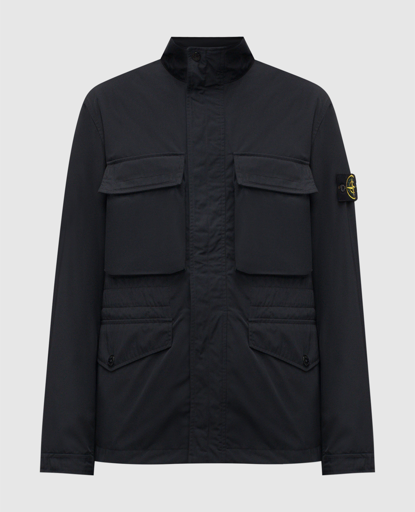 

Черная куртка с логотипом, Черный, Куртки