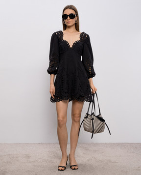 Charo Ruiz Чорна сукня міні Esmare 263605