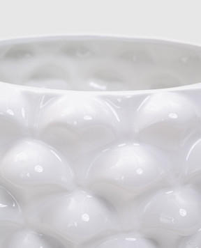 Lamart Біле кашпо у формі шишки 1038187