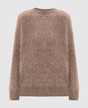 Max Mara Коричневий светр Dante з кашеміру DANTE
