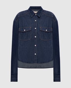 Khaite Синя джинсова сорочка 1184923040